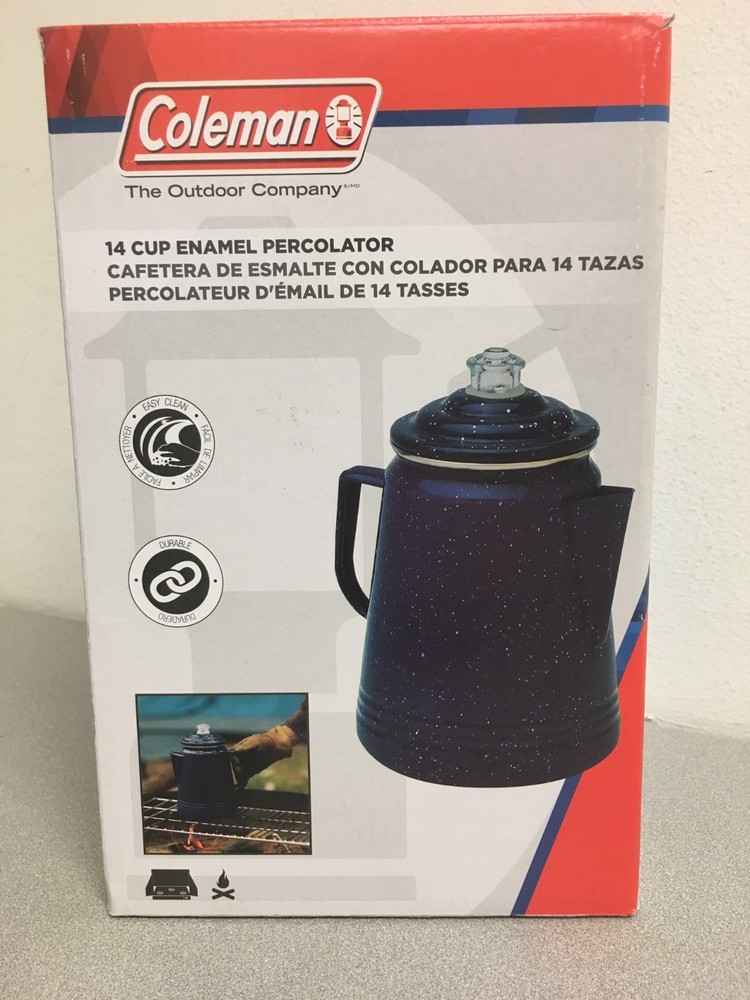Coleman Enamel Percolator 14 cup 16073919