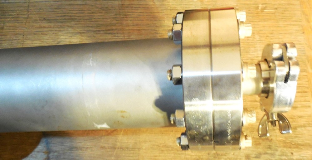 Mass Spectrometer component 35.8" long; 25 lbs; RF Hexapole Transfer Lens