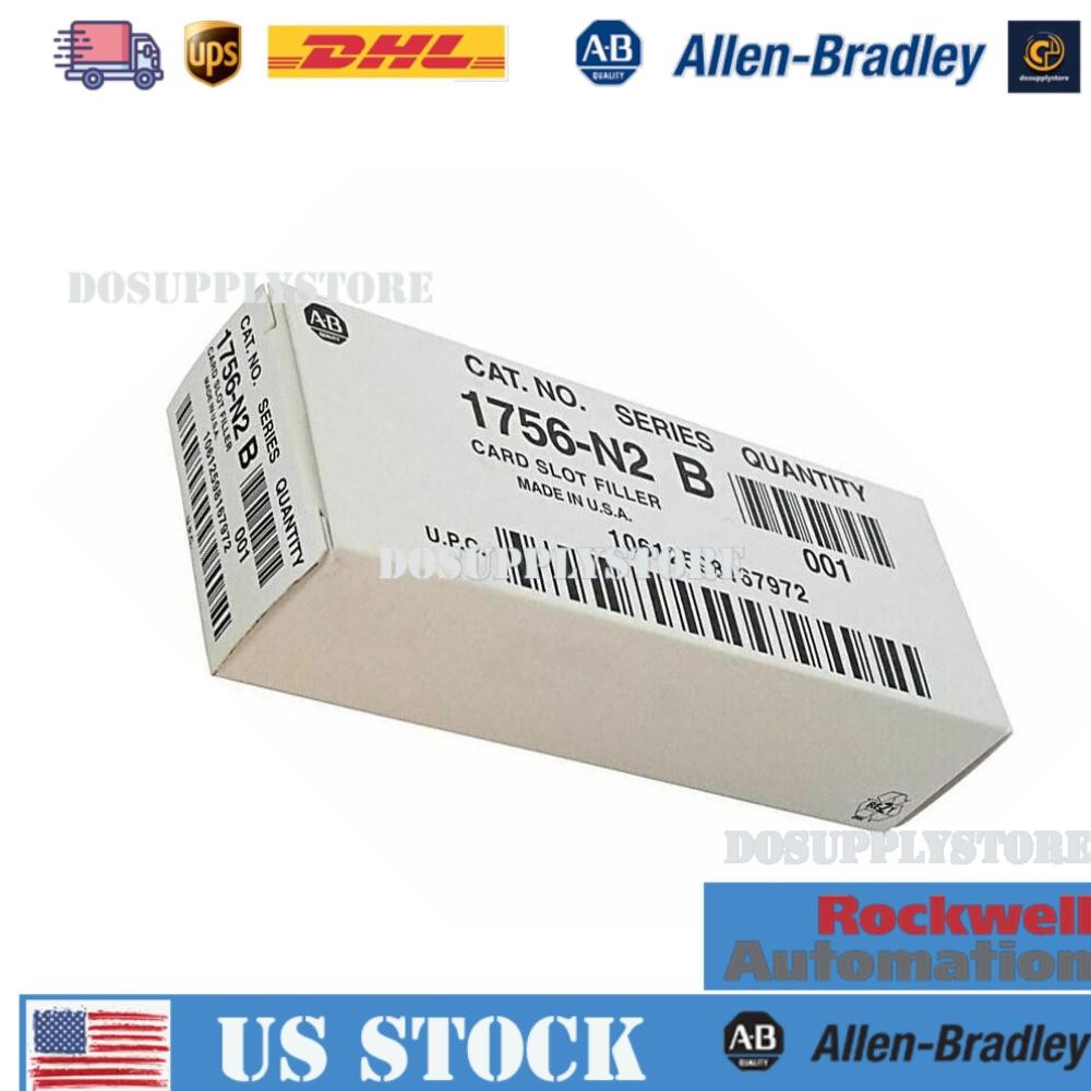Factory Sealed est Allen-Bradley AB 1756-N2 Ser B Slot Filler US Free Tax
