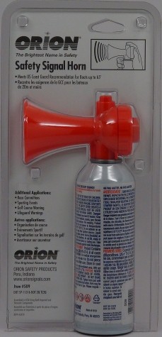 Orion Safety Air Horn, 8 oz., #509