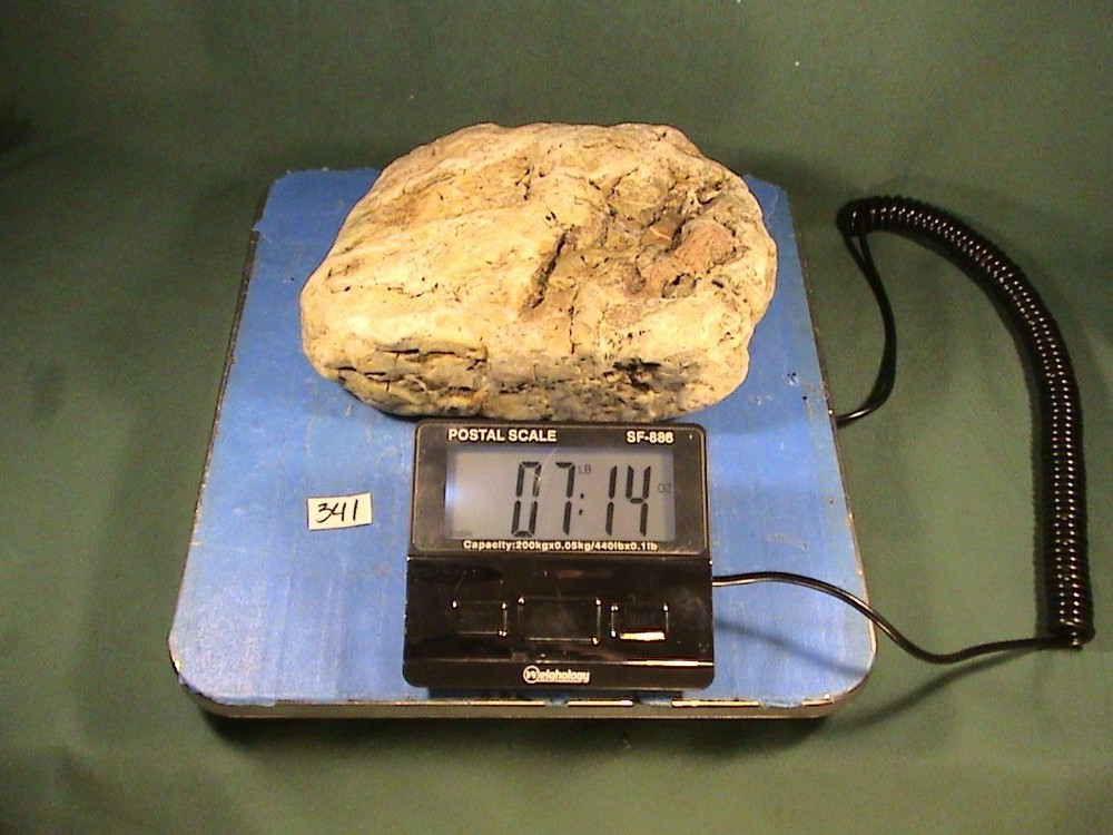 Solid Rough, Chalcedony Jasper Agate, Natural Lapidary Rock, 7 LBS, 14 OZ, #341