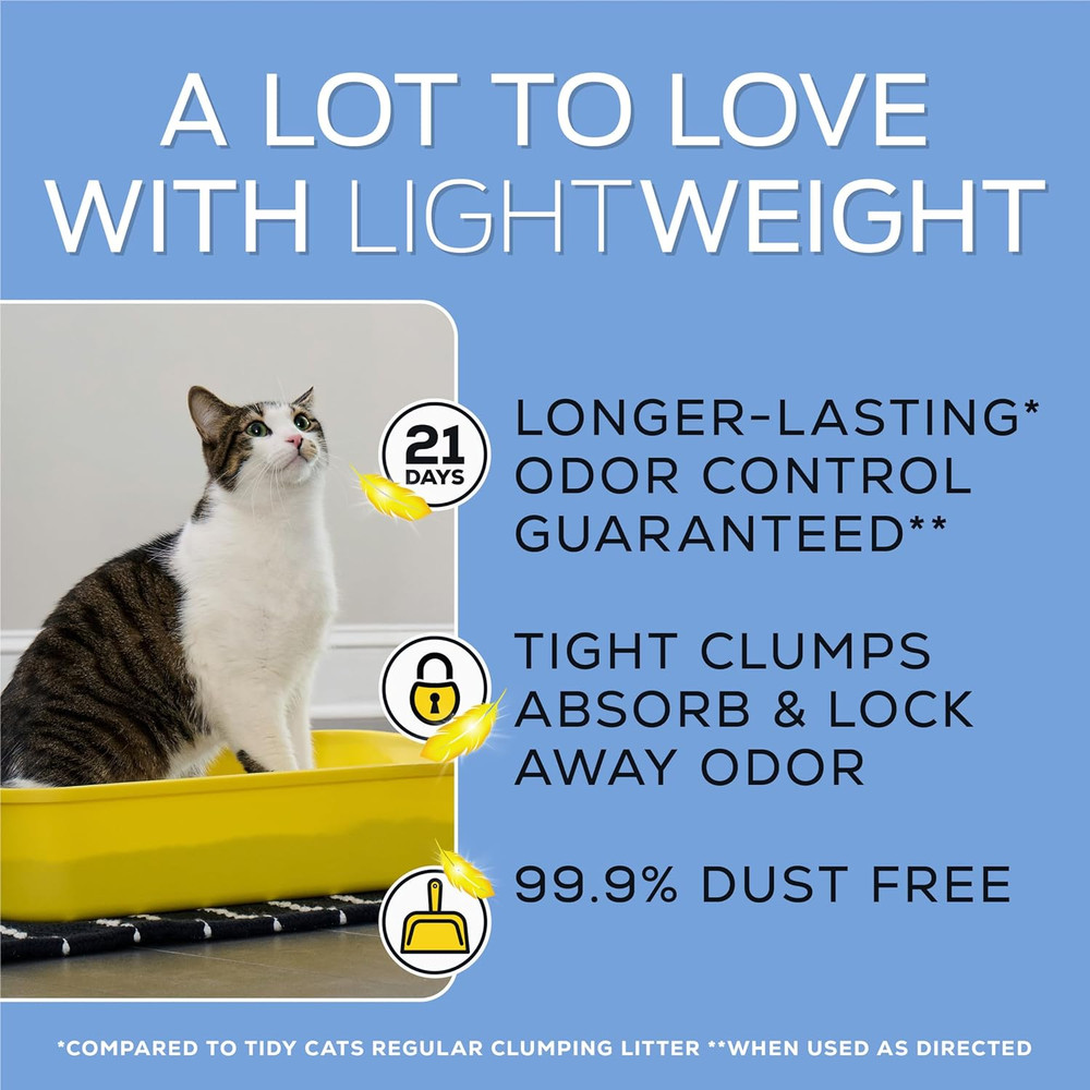 Purina Lightweight 24/7 Performance Odor Control, Multi-Cat, Clumping, 99.9 Per