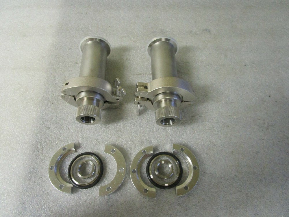 Qty (2) BOC EDWARDS 6" Long Cylinder Fitting ~1" to 3/4"