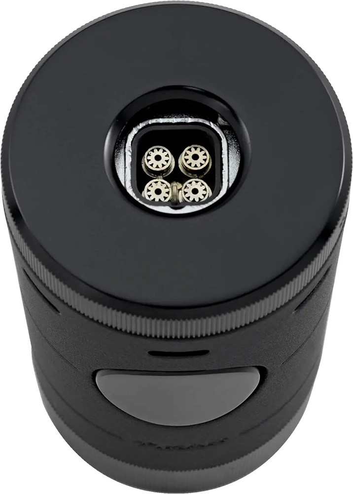 Xikar Volta Quad Flame Tabletop Lighter, High Performance, Black