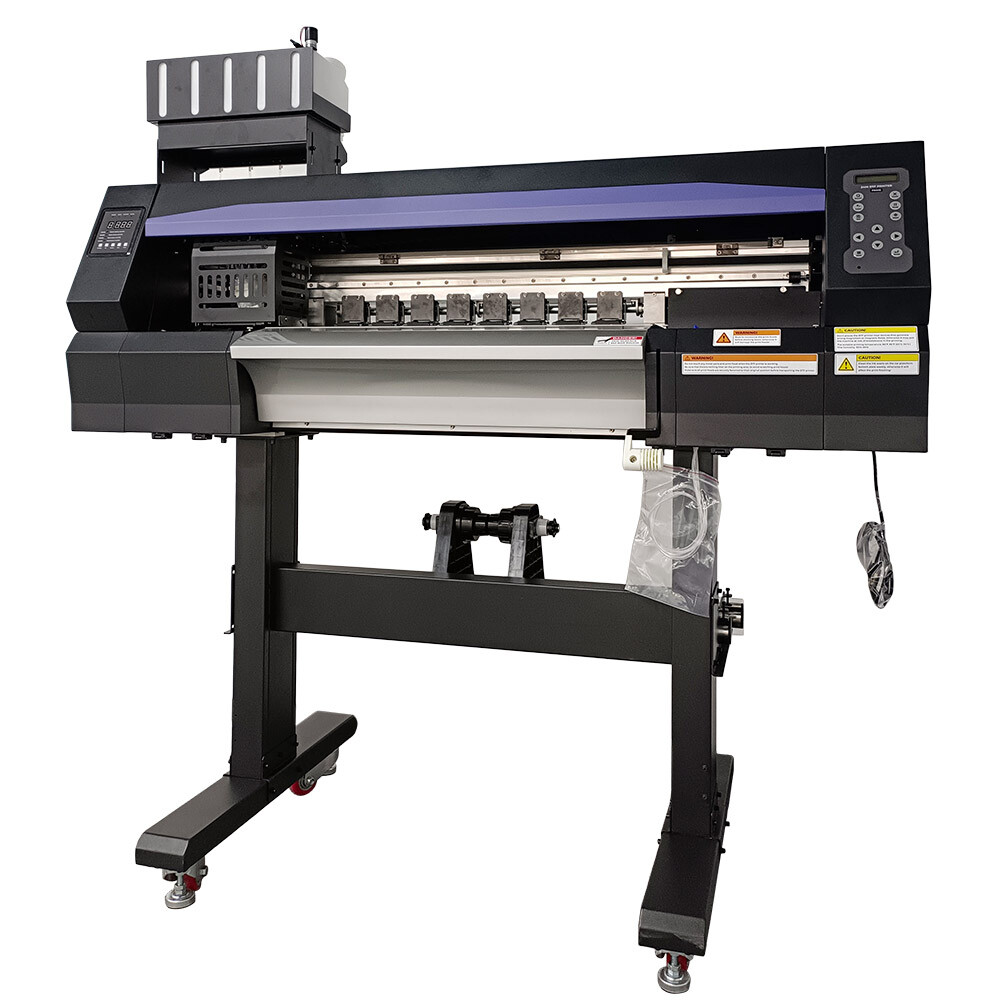 24in DTF Printer & Vertical Model Compact DTF Powder Shaker and Dryer