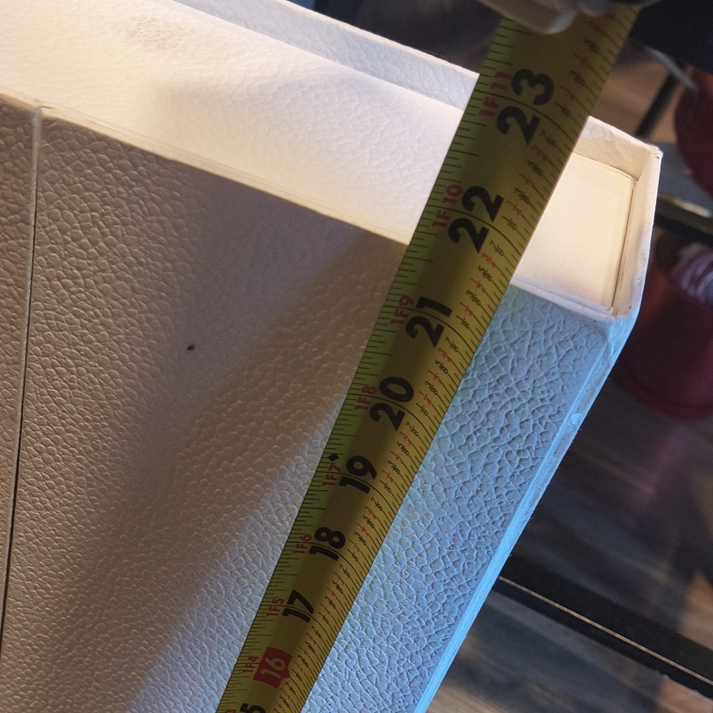 Dior White Rectangular Gift Box with Branded Tissue Paper