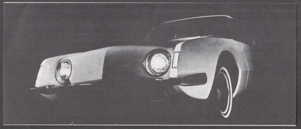 1973 Avanti Still Means Forward sales folder Studebaker
