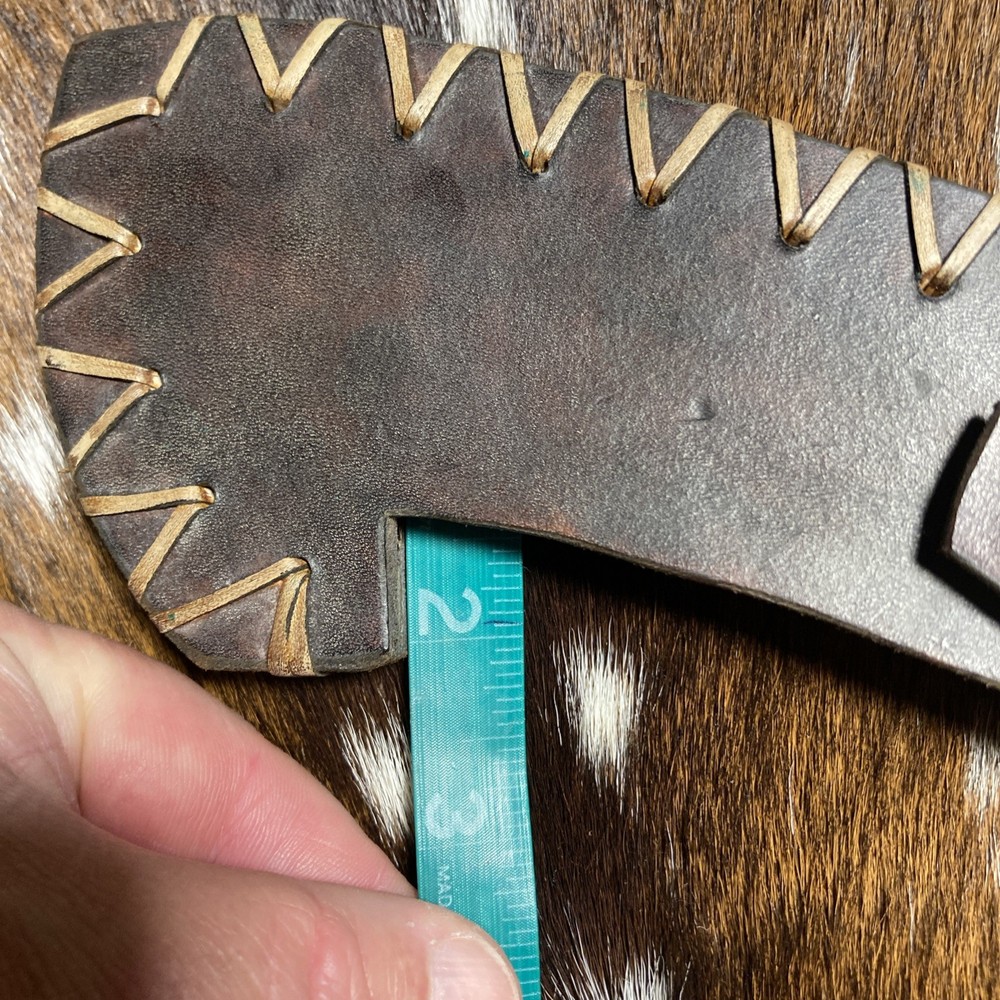 Leather Axe Tomahawk Hatchet Leather Sheath Protector Hand Made?