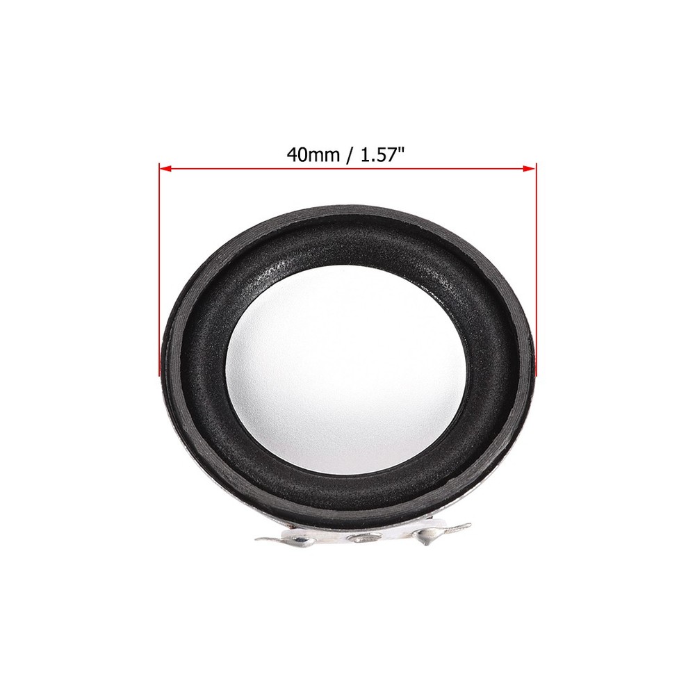 3W 4 Ohm Micro Indoor Speaker Magnet Speaker 40mm Diameter 4pcs