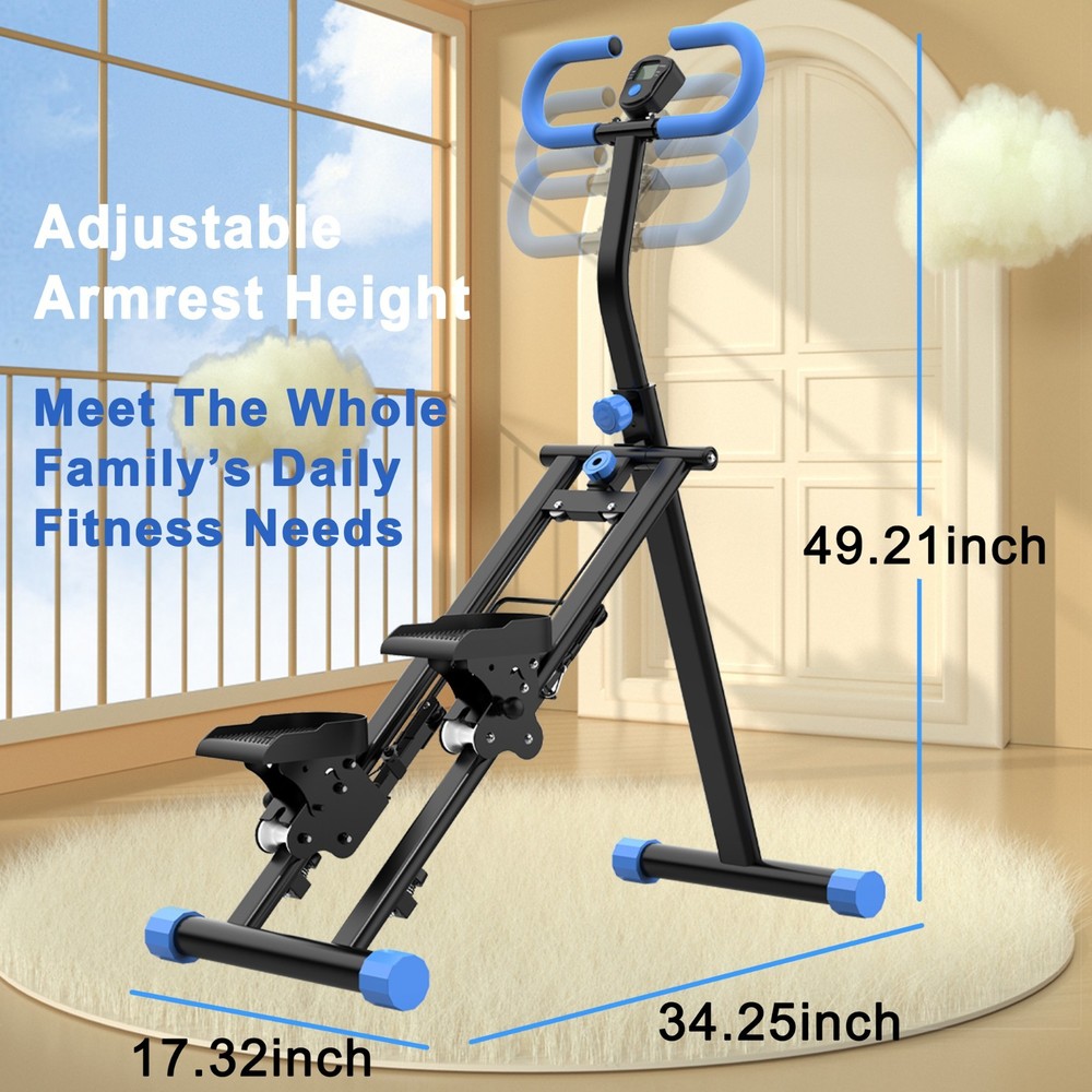Home Vertical Climber, Full-Body Workout Machine, Stable & Adjustable