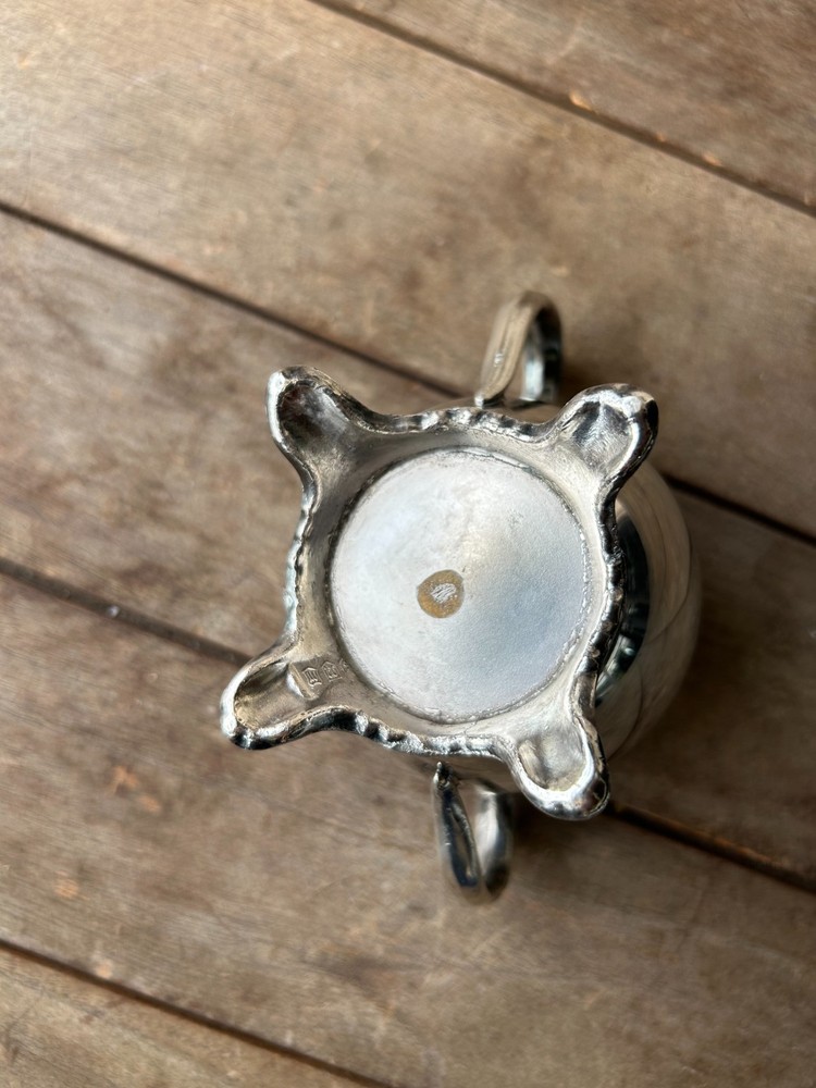 Vintage Sugar Bowl Silverplated