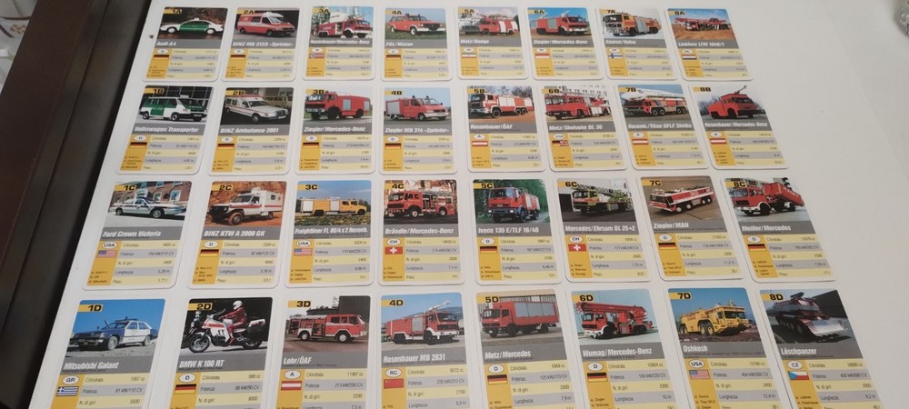 TOP QUARTET CARDS - READY TO INTERVENE - COMPLETE