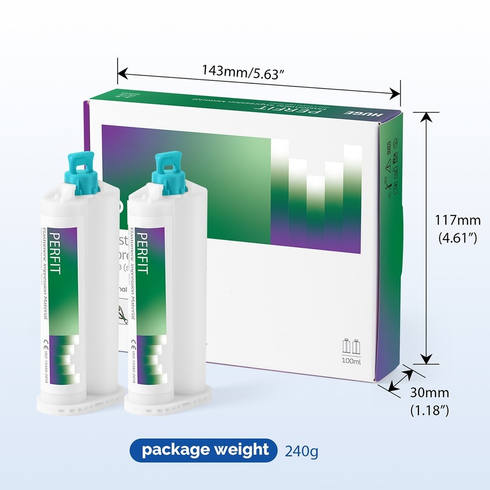 Dental Elastomeric Impression Material Dispenser-Mix Fast/Normal Set Type 1/2/3