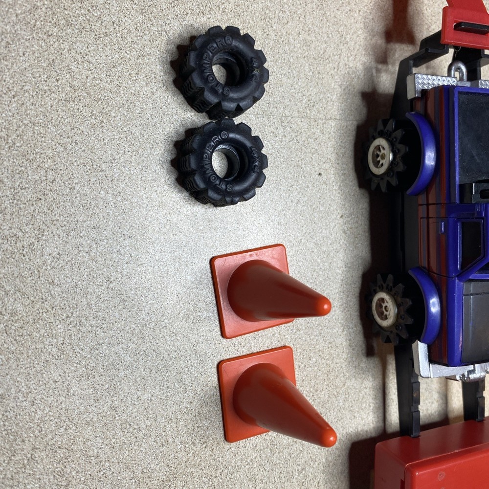 Schaper Stomper Competition Pull Set With Truck WORKS All Clips Are Unbroken