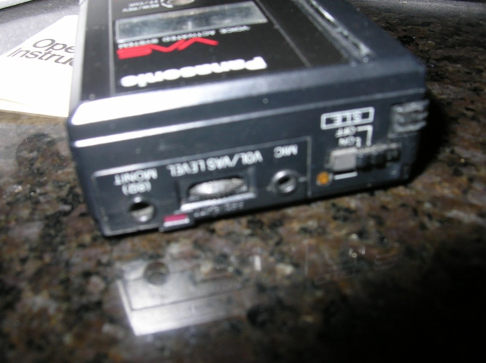 Working Panasonic RN-190 Microcassette Recorder Complete with Box & Instructions