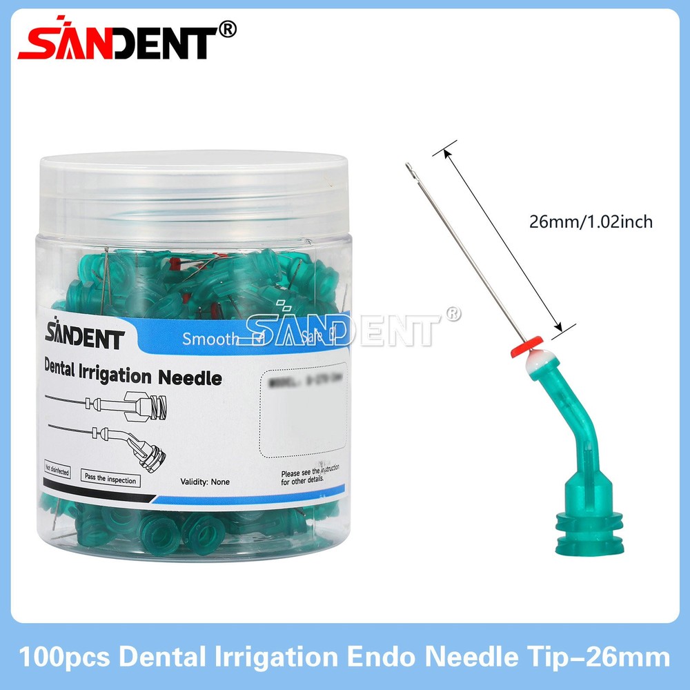 Dental Endodontic Endo Irrigation Needle Tip Disposable Root Canal Syringe Tips