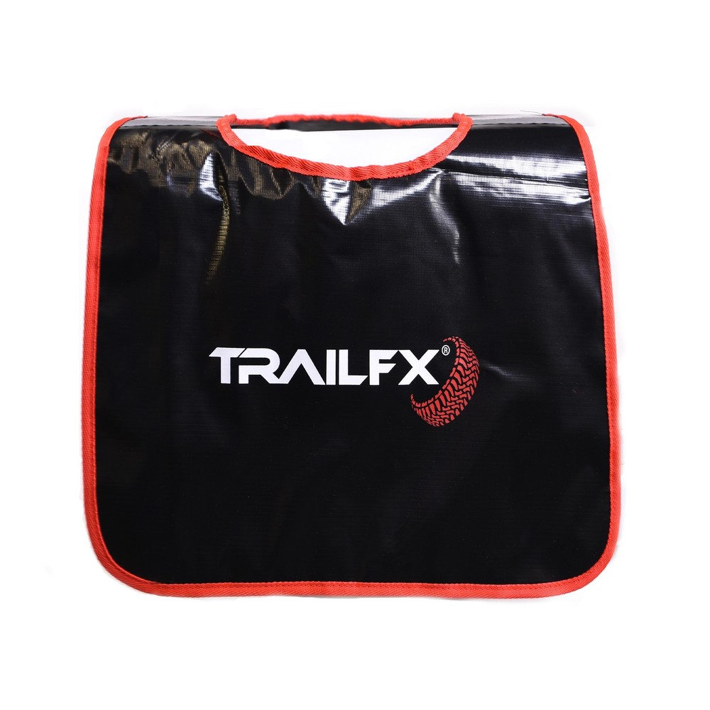 TrailFx WA045 Winch Cable Damper Black/Orange Reflective