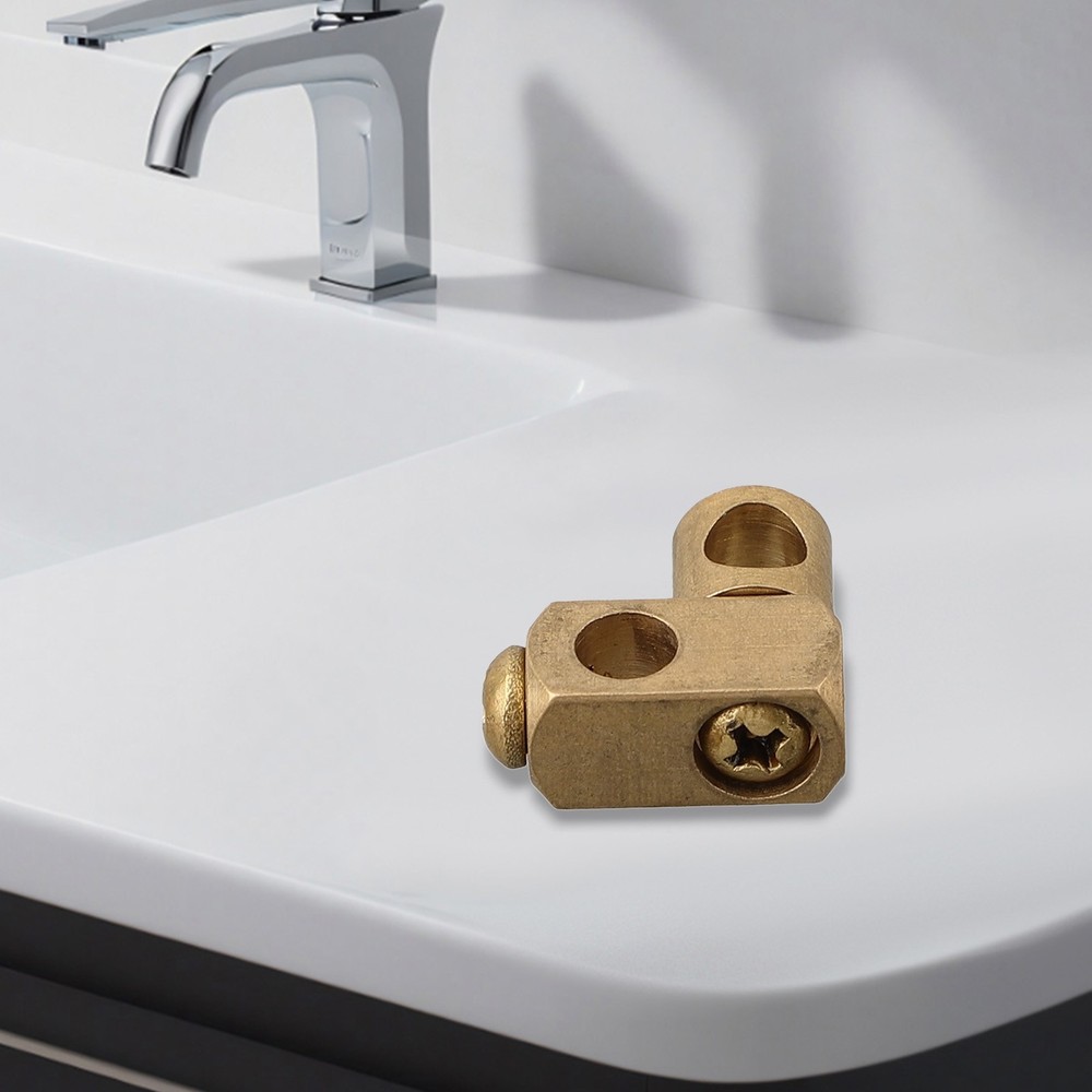 Double Joint Piece Eccentric Drain Fitting Hole Part Name Reliability Rotated