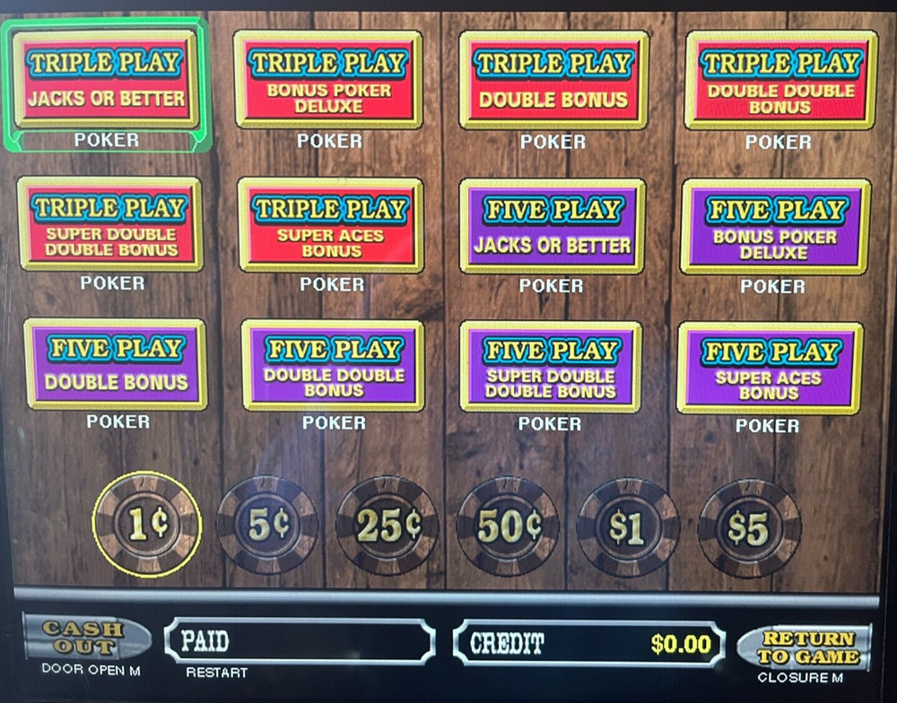 IGT Kenny Rogers Multi-Hand Poker Software