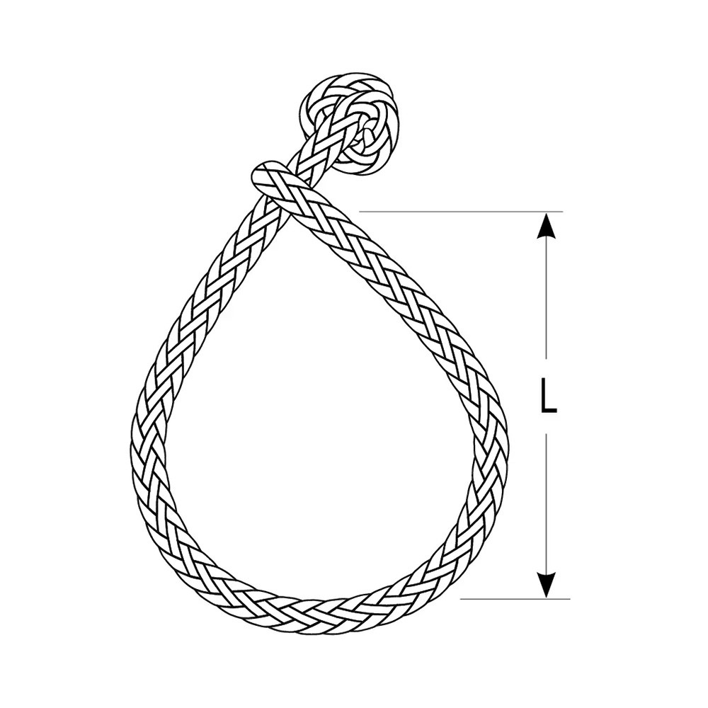 Ronstan Soft Shackle - Size M - 6mm x 90mm w/Robline Line