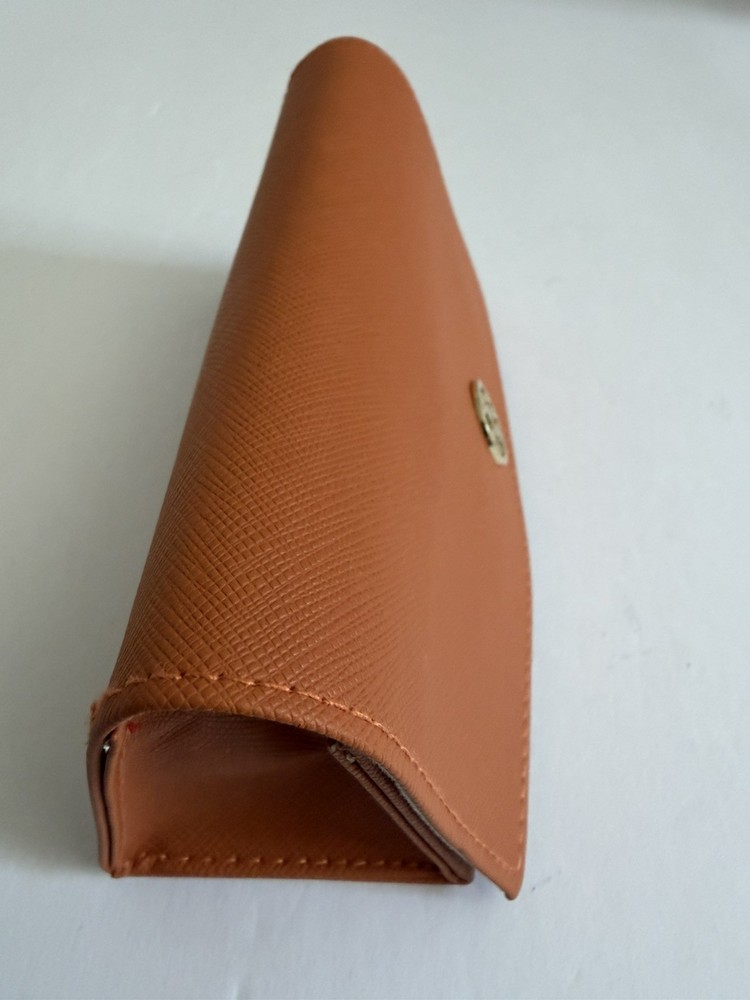 Tory Burch Burnt Orange Eyeglasses Sunglasses Case only