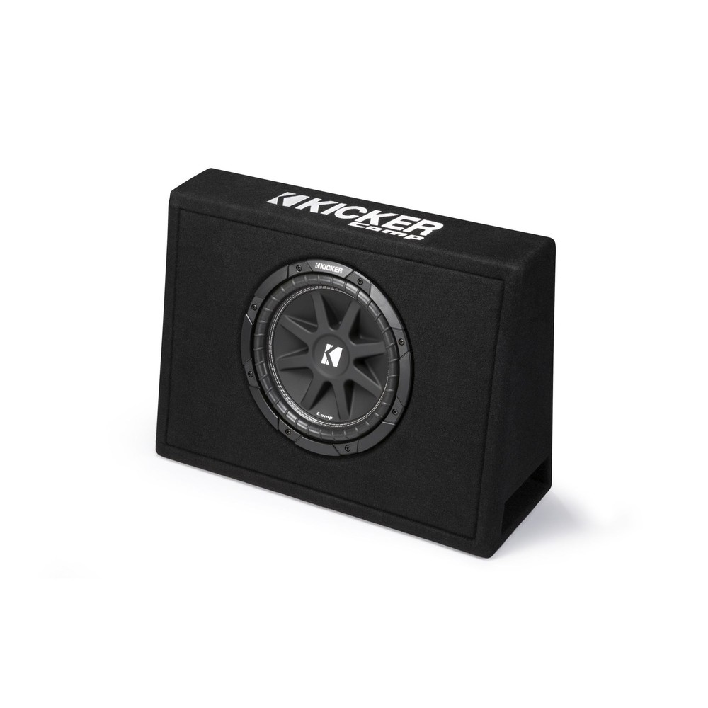 Kicker 43TC104 Comp 10 " sub in Thin Profile Ported Enclosure 4 Ohm - Open Box