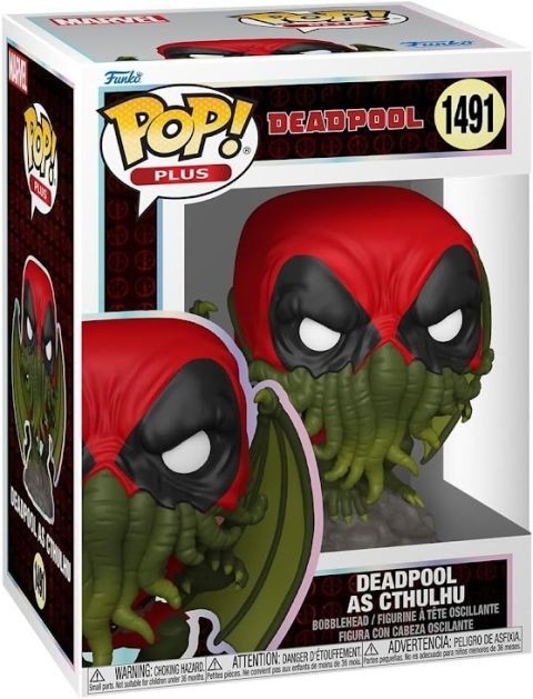 Funko Pop Deadpool Parody: Cthulhu Pop Plus Figure w/ Protector IN HAND
