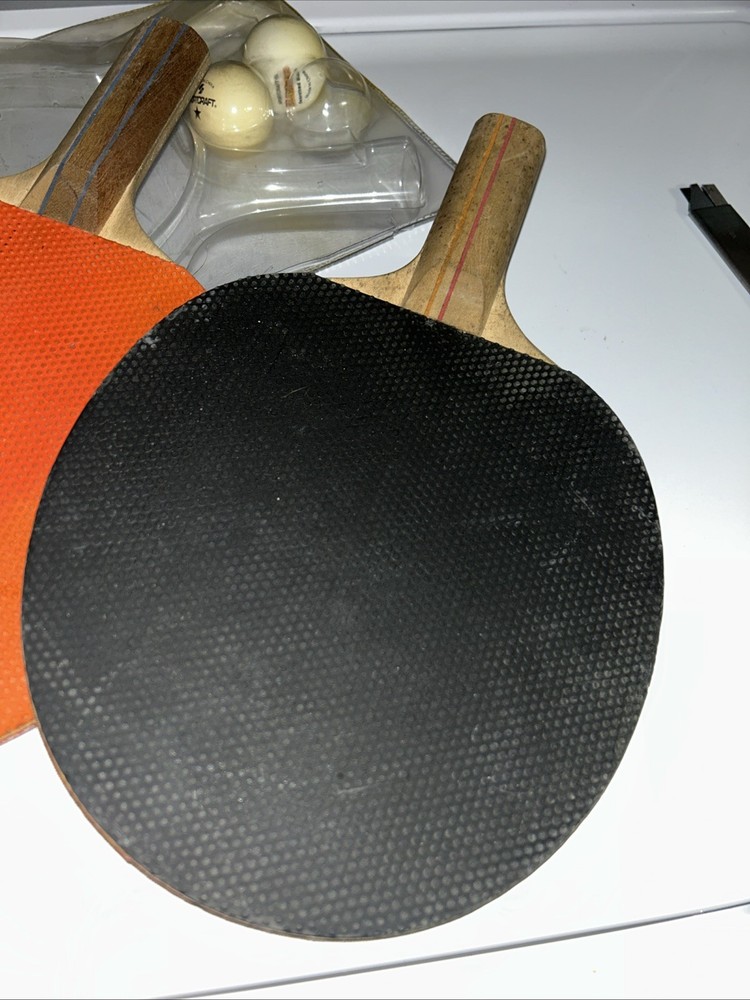 Slammer Oversized DP Table Tennis Racket Two Sided - Two Rackets, Ping Pong.