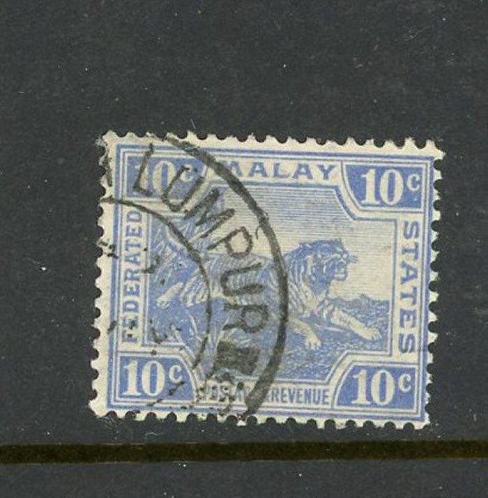 Malaya #62 Used