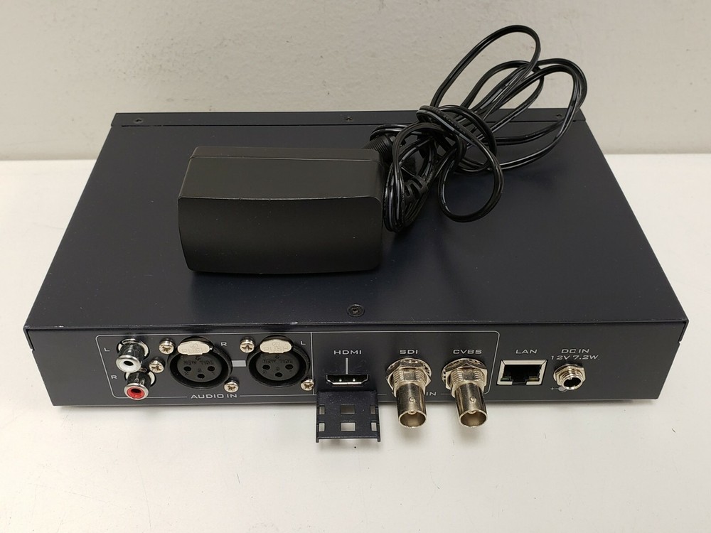 DATAVIDEO NVS-25 VIDEO STREAMING ENCODER / RECORDER w/ POWER ADAPTER