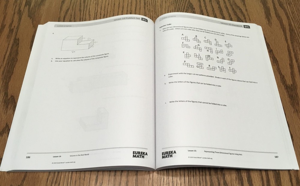 EUREKA MATH / GRADE 6 / MODULE 5 / STUDENT CONSUMABLE WORKBOOK / NEW