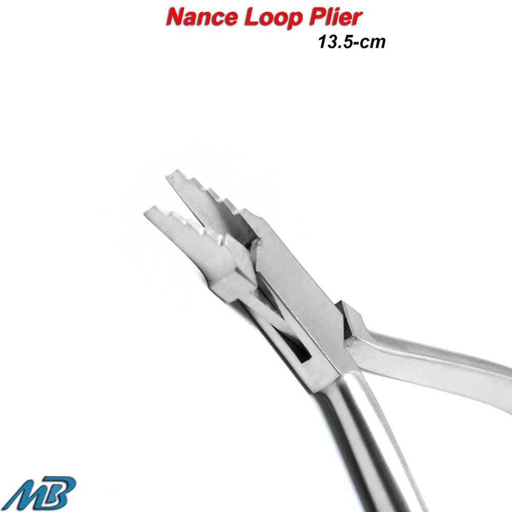 Orthodontic Wire Bending Loop Forming Pliers Dental Nance Loop Plier Ortho Tools