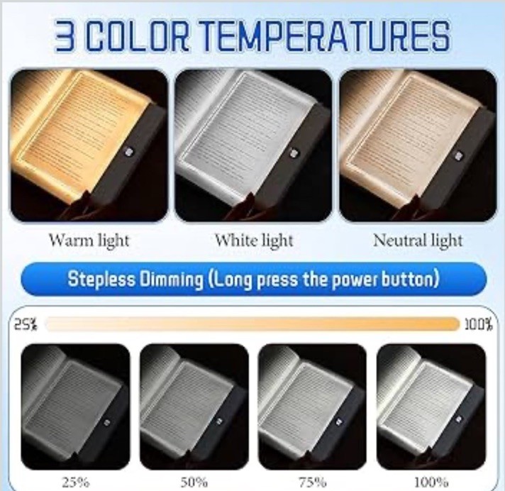 Smart Flat Book Light