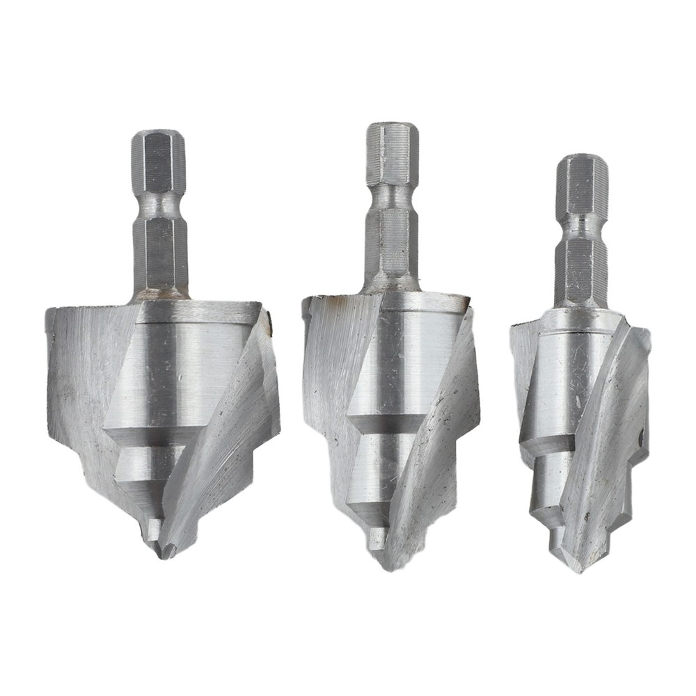 3PCS Lifting Drill Set with 6 35mm Hex Shank for PPR Pipe Compatibility