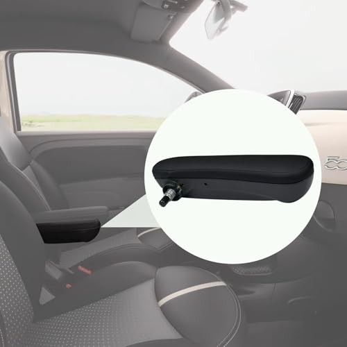 Front Right Passenger Side Seat Armrest Adjustable Black Front Passenger Side
