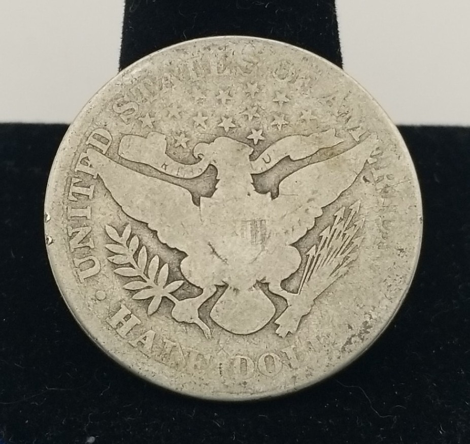 1912-P Barber Half Dollar #4678