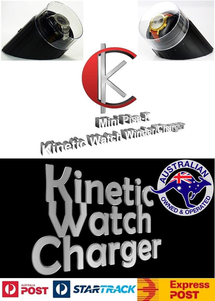 Single Display Kinetic  Automatic Watch Charger model: Mini Pisa-K