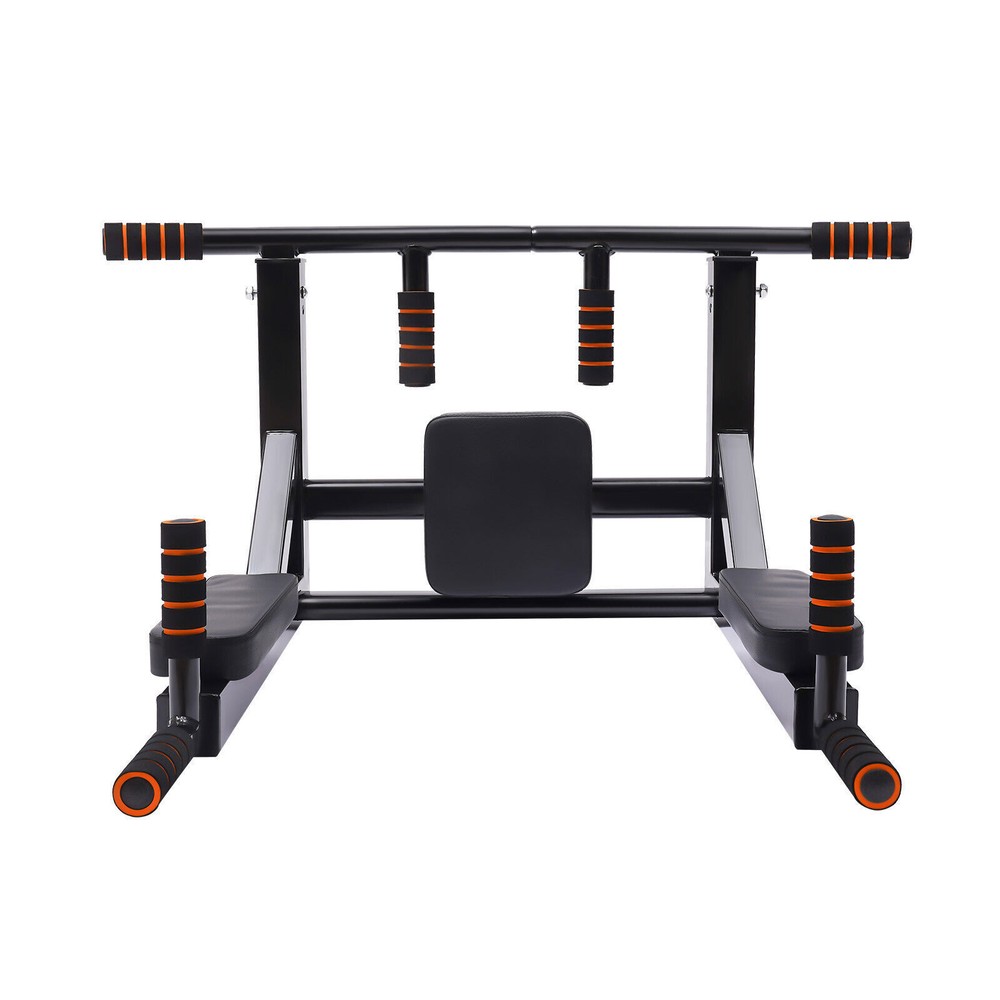 Wall-Mounted Dip Stand for Pull-Ups, Leg Lifts, and Home Workouts