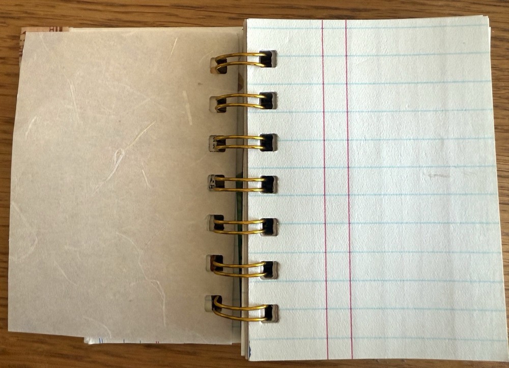 Handmade Vintage Seed Packet Mini Mini Junk Journal -Mustard-