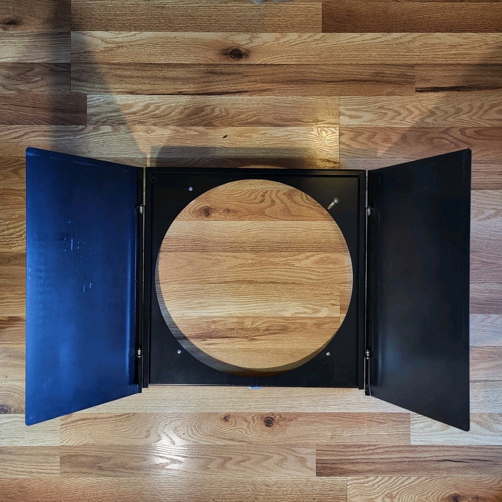 Norman BD416 4 Leaf Barndoor Plus 2 Light Diffusers and 16" 2 Leaf Barndoor READ