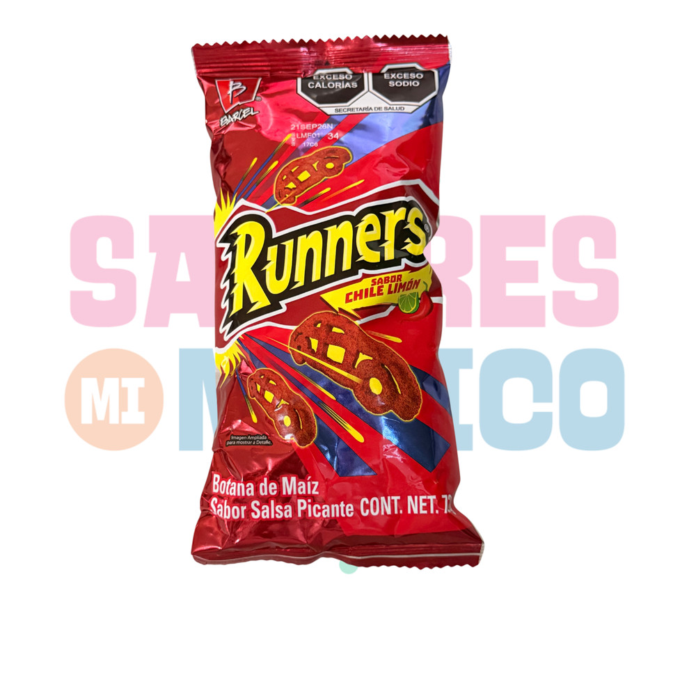 Runners Barcel – Pack de 10 Bolsas (72 g c/u)