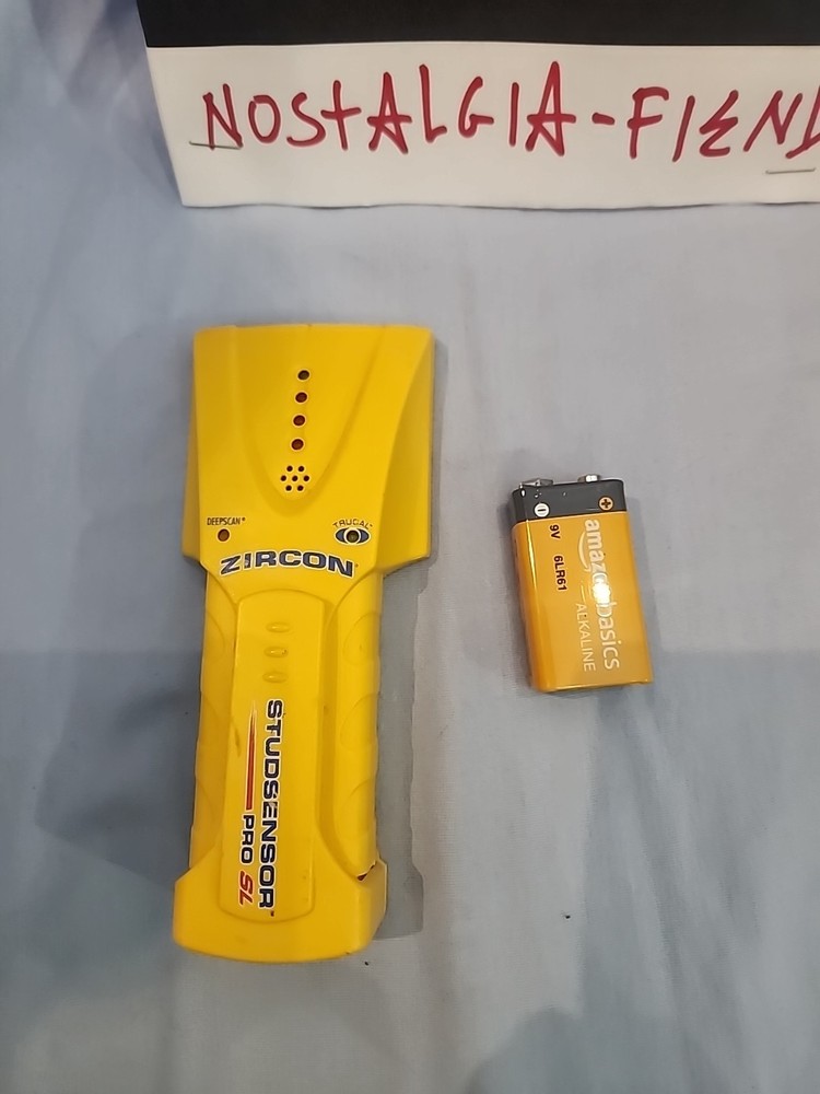 Zircon Studsensor Pro LCD Stud Finder Tested & Working