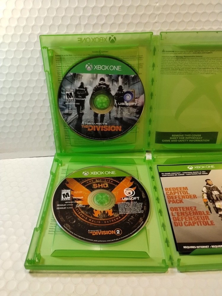 Tom Clancy's The Division 1 & 2 Combo [ Xbox One ]