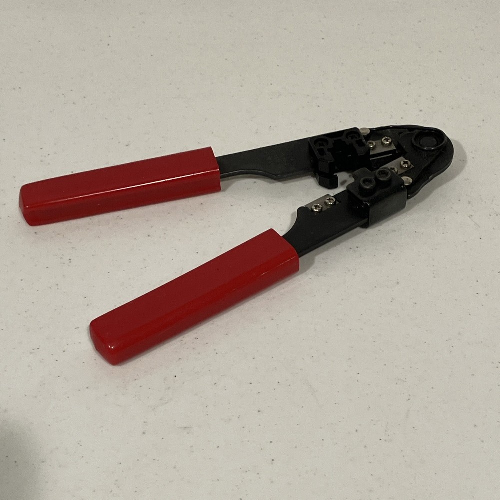 RJ11 (6P4C) / RJ12 (6P6C) Crimp Tool for Modular Plug