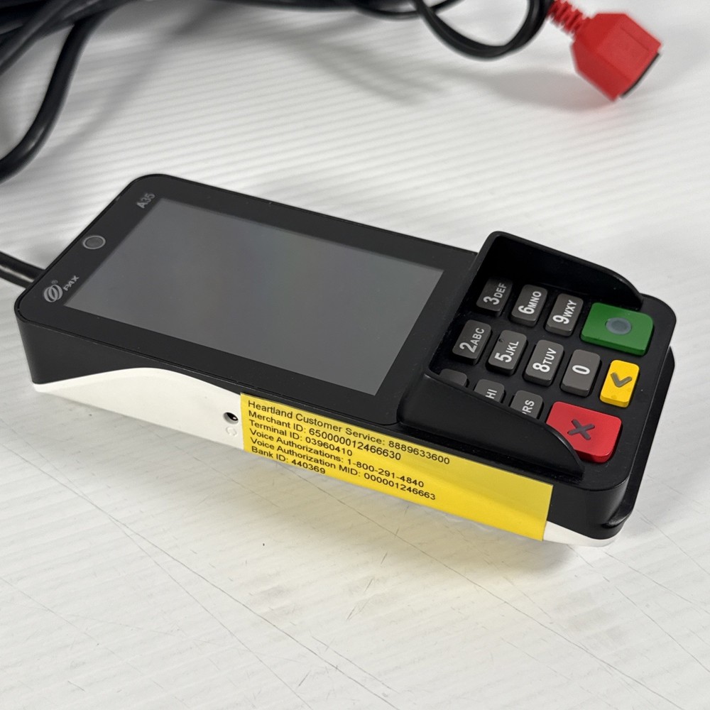 PAX A35 Terminal. Pre-owned. *Unlocked* Tested Working