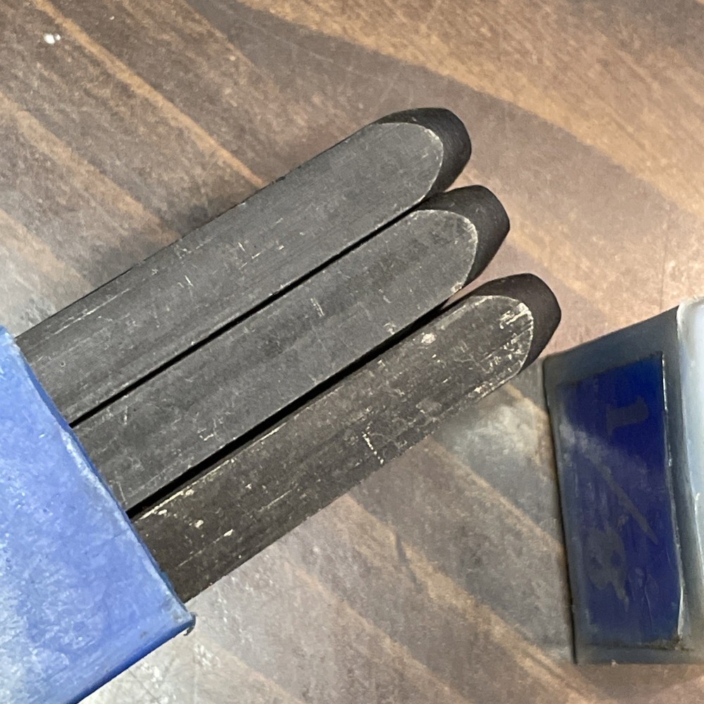 36 Piece Letters & Figures 1/8” Punch Set Unbranded Numbers