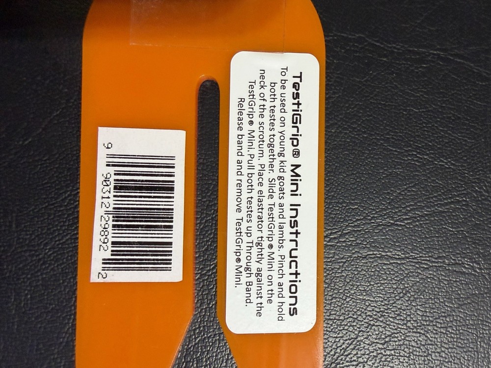 Testigrip Mini Elastrator For Goats And Lambs