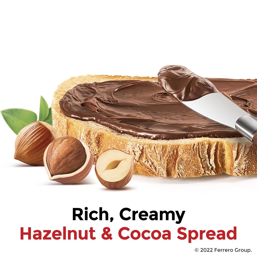 Hazelnut Spread with Cocoa for Breakfast, Bulk 12 Pack, 7.7 oz Per Jar