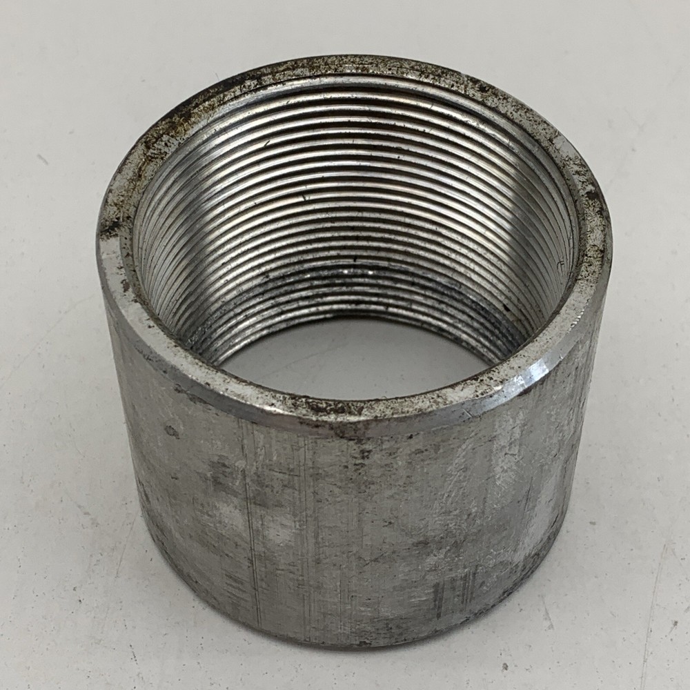 ALUMINUM 2” Rigid Conduit Threaded Thread Coupling Union Fitting