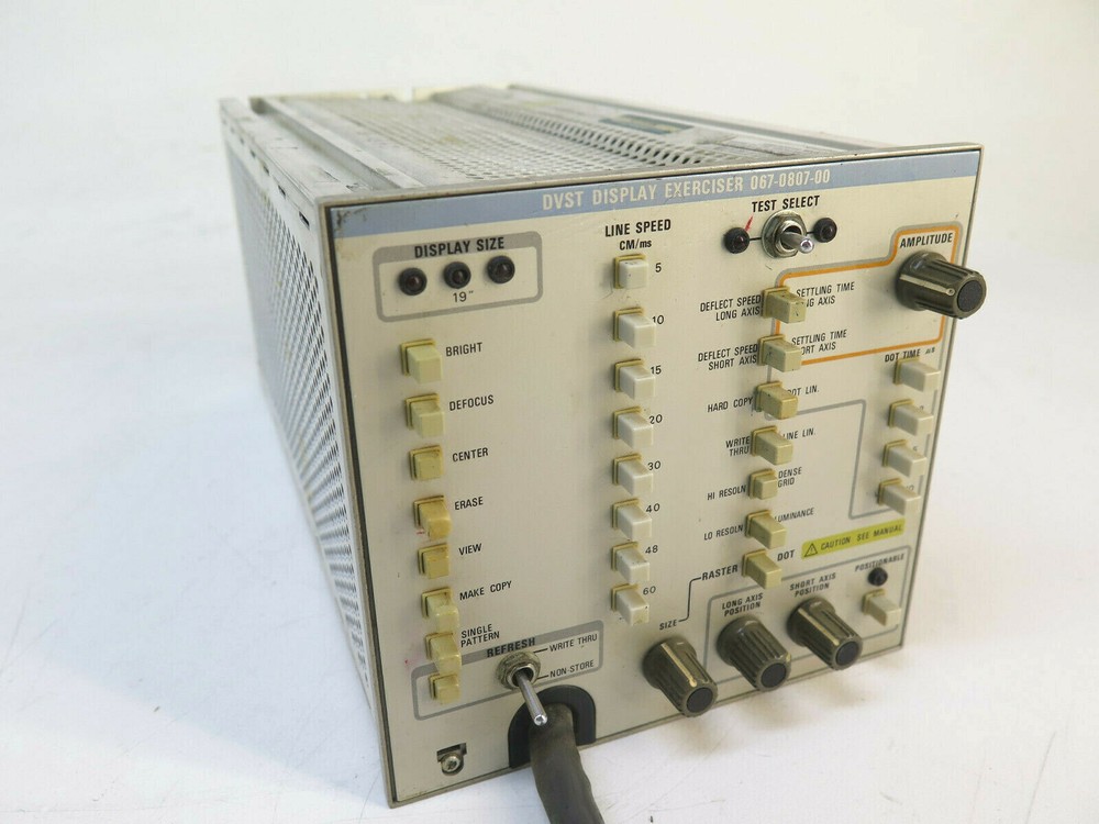 Tektronix 067-0807-00 DVST Display Exerciser